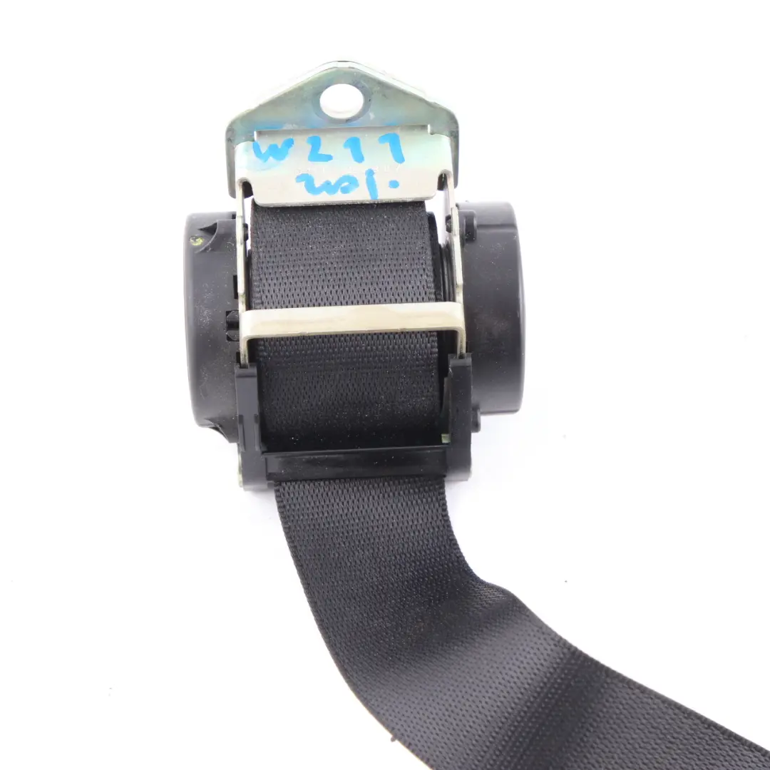 Belt Mercedes W211 Saloon Rear Centre Middle Seatbelt Black to Seat with Part number A2118607785 Seat Belt Mercedes W211 Saloon Rear Centre Middle Seatbelt Black - SKU A2118607785 - Part number A2118607785