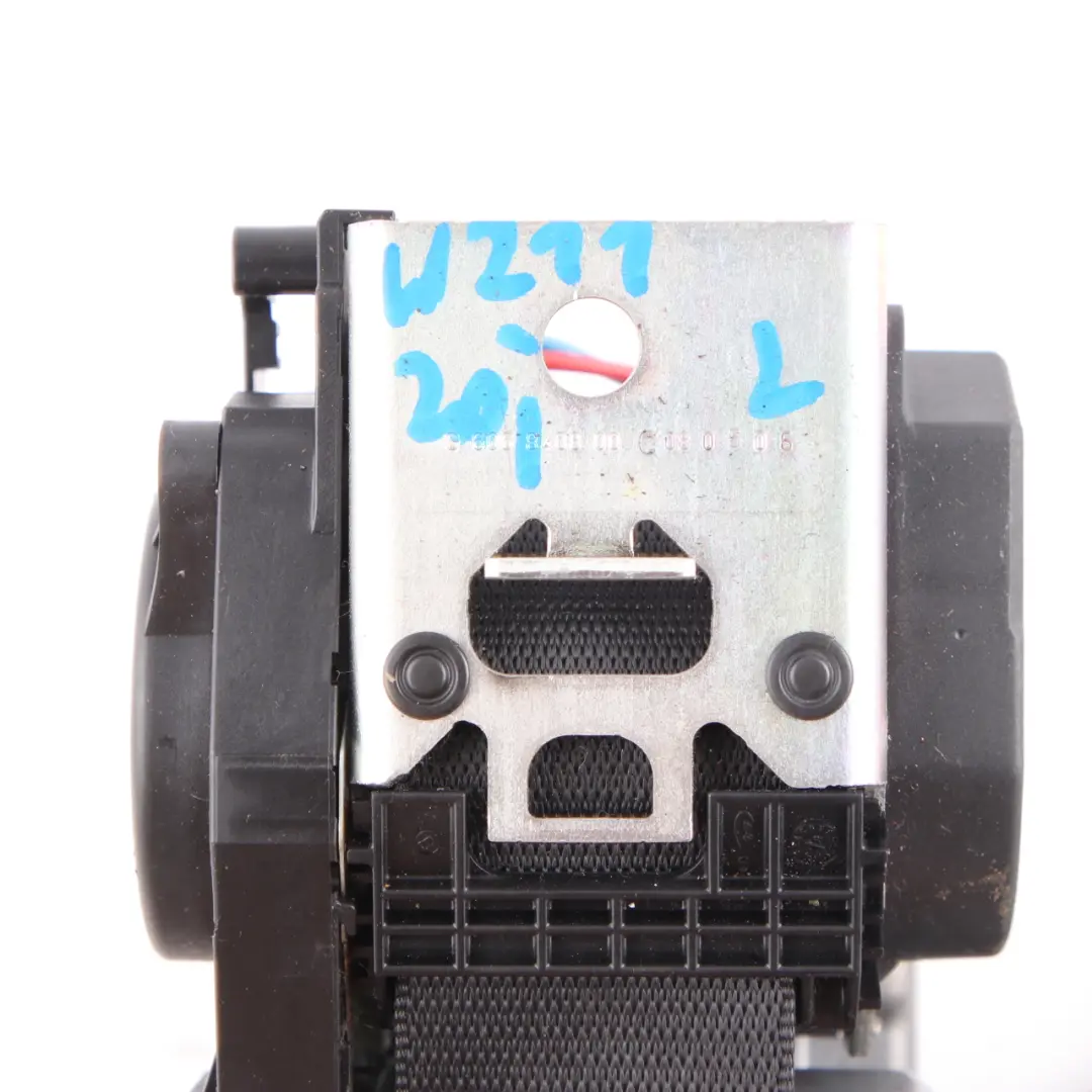 Seat Belt Mercedes W211 Saloon Front Left N/S Seatbelt Black - SKU A2118607786 - Part number A2118607786
