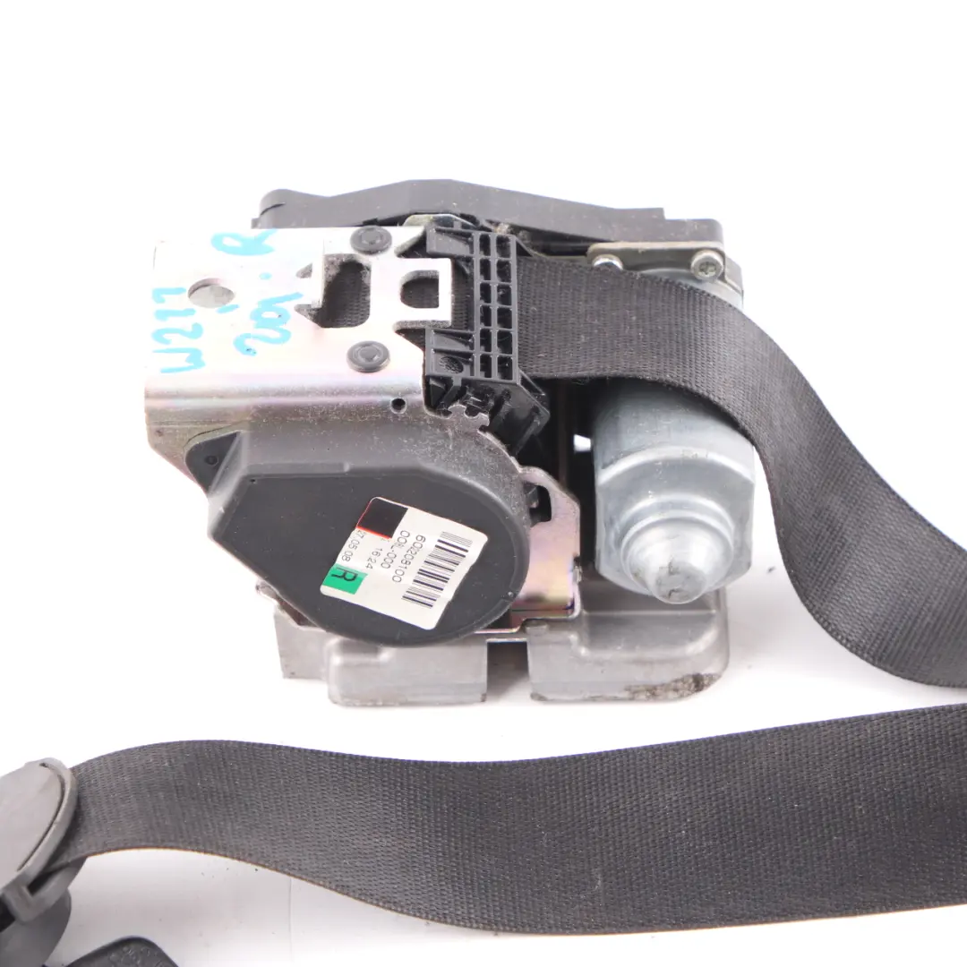 Seat Belt Mercedes W211 Saloon Front Right O/S Seatbelt Black - SKU A2118607886 - Part number A2118607886