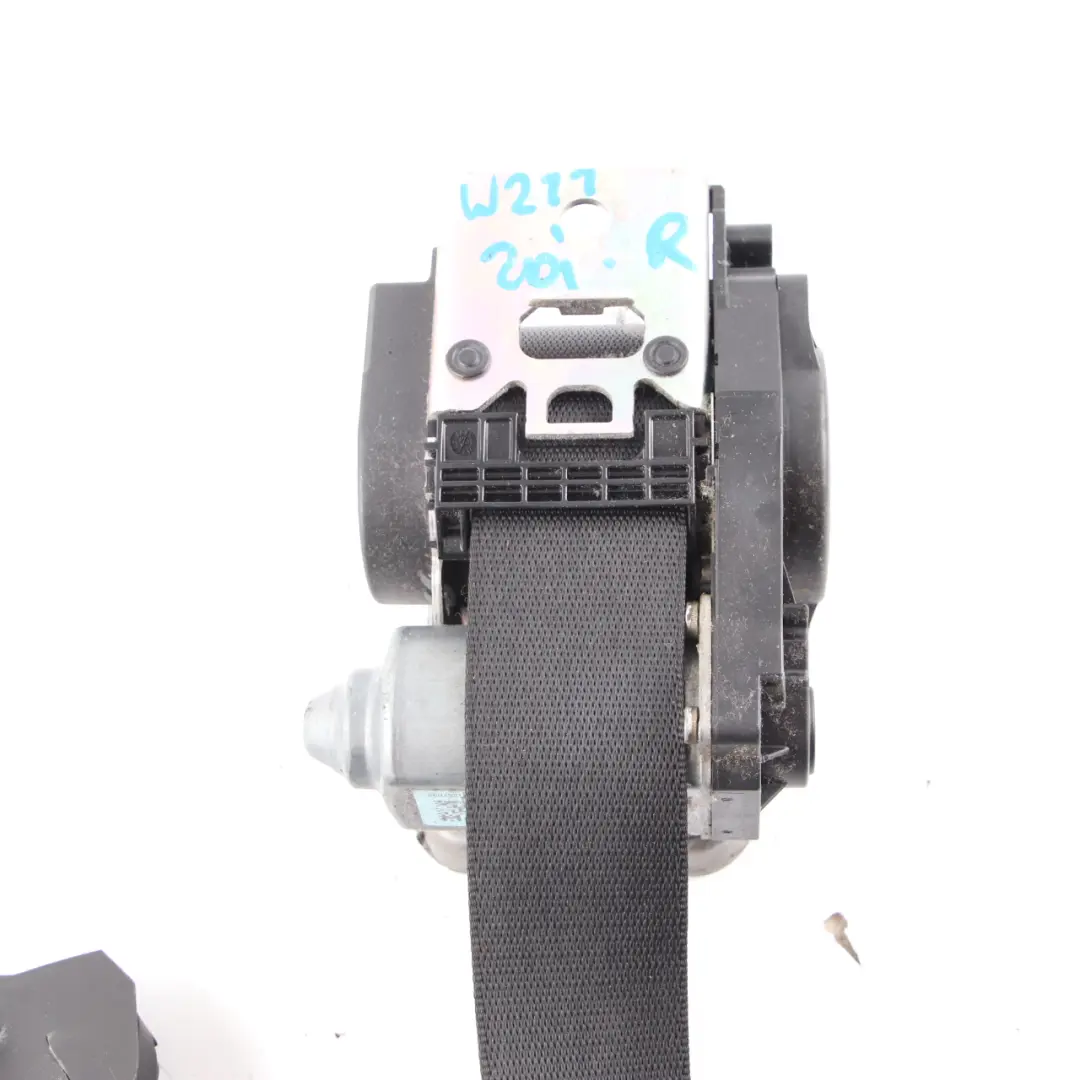 Seat Belt Mercedes W211 Saloon Front Right O/S Seatbelt Black - SKU A2118607886 - Part number A2118607886