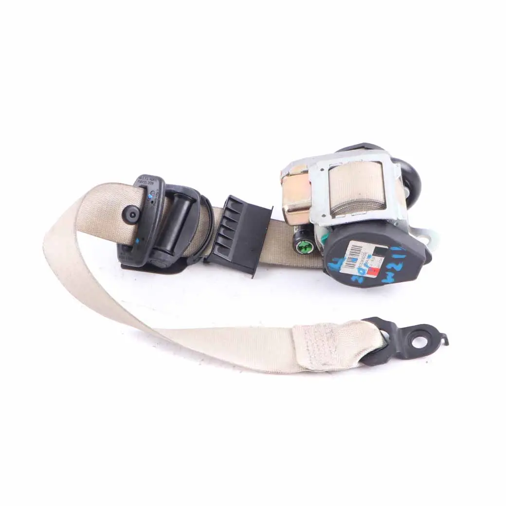 Belt Mercedes W211 CLS C219 Front Left N/S Seatbelt Beige to Seat with Part number A2118607985 Seat Belt Mercedes W211 CLS C219 Front Left N/S Seatbelt Beige - SKU A2118607985 - Part number A2118607985