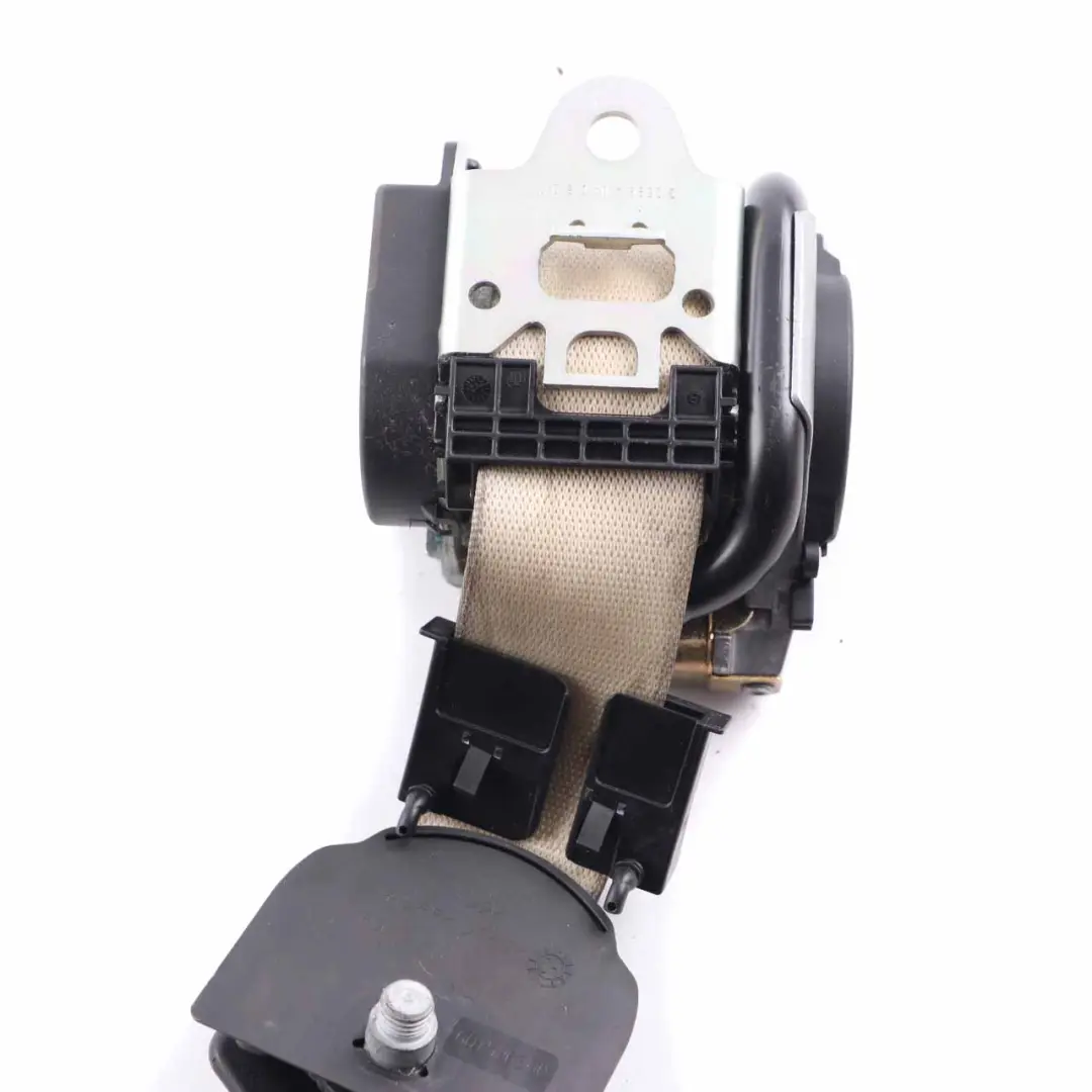Seat Belt Mercedes W211 CLS C219 Front Left N/S Seatbelt Beige - SKU A2118607985 - Part number A2118607985