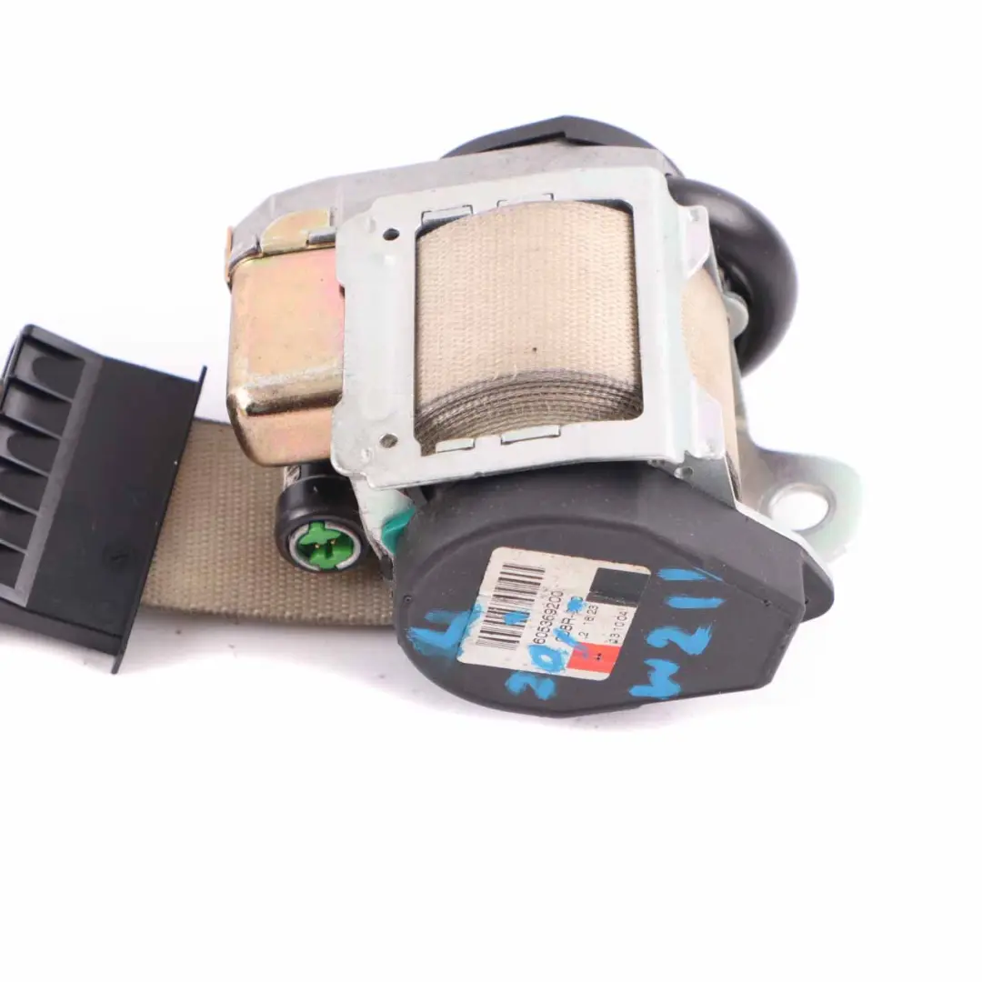 Belt Mercedes W211 CLS C219 Front Left N/S Seatbelt Beige to Seat with Part number A2118607985 Seat Belt Mercedes W211 CLS C219 Front Left N/S Seatbelt Beige - SKU A2118607985 - Part number A2118607985