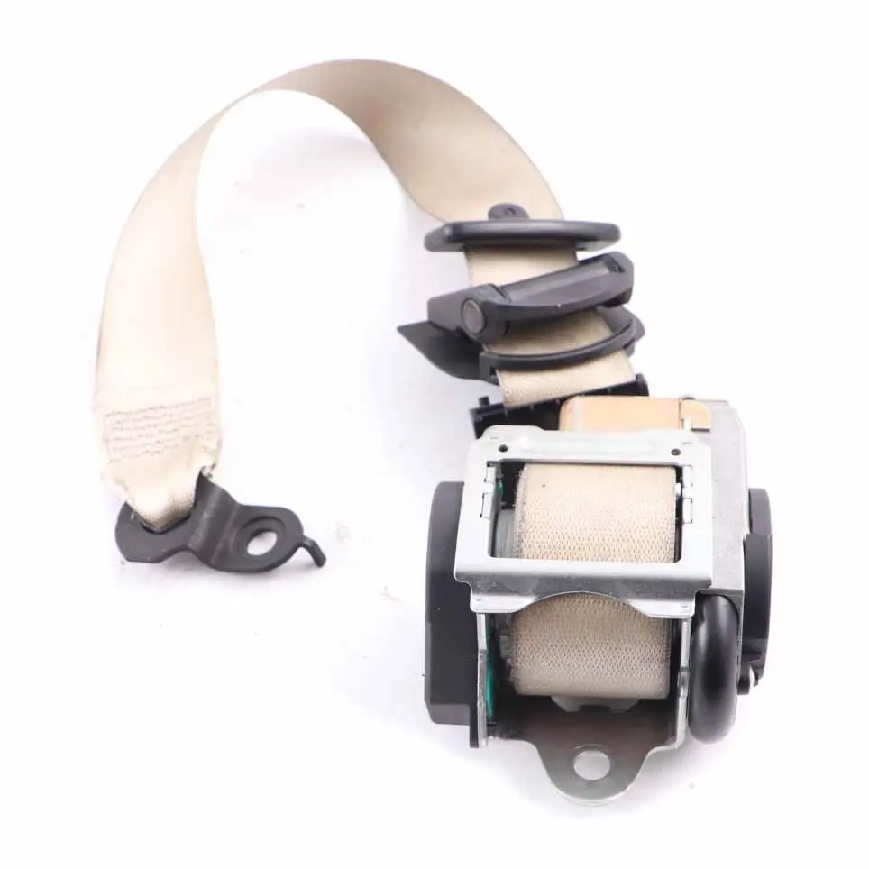 Belt Mercedes W211 CLS C219 Front Left N/S Seatbelt Beige to Seat with Part number A2118607985 Seat Belt Mercedes W211 CLS C219 Front Left N/S Seatbelt Beige - SKU A2118607985 - Part number A2118607985