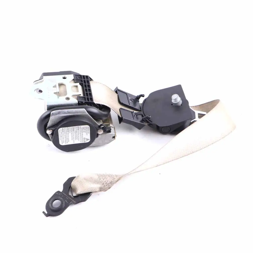 Belt Mercedes W211 CLS C219 Front Right O/S Seatbelt Beige to Seat with Part number A2118608085 Seat Belt Mercedes W211 CLS C219 Front Right O/S Seatbelt Beige - SKU A2118608085 - Part number A2118608085