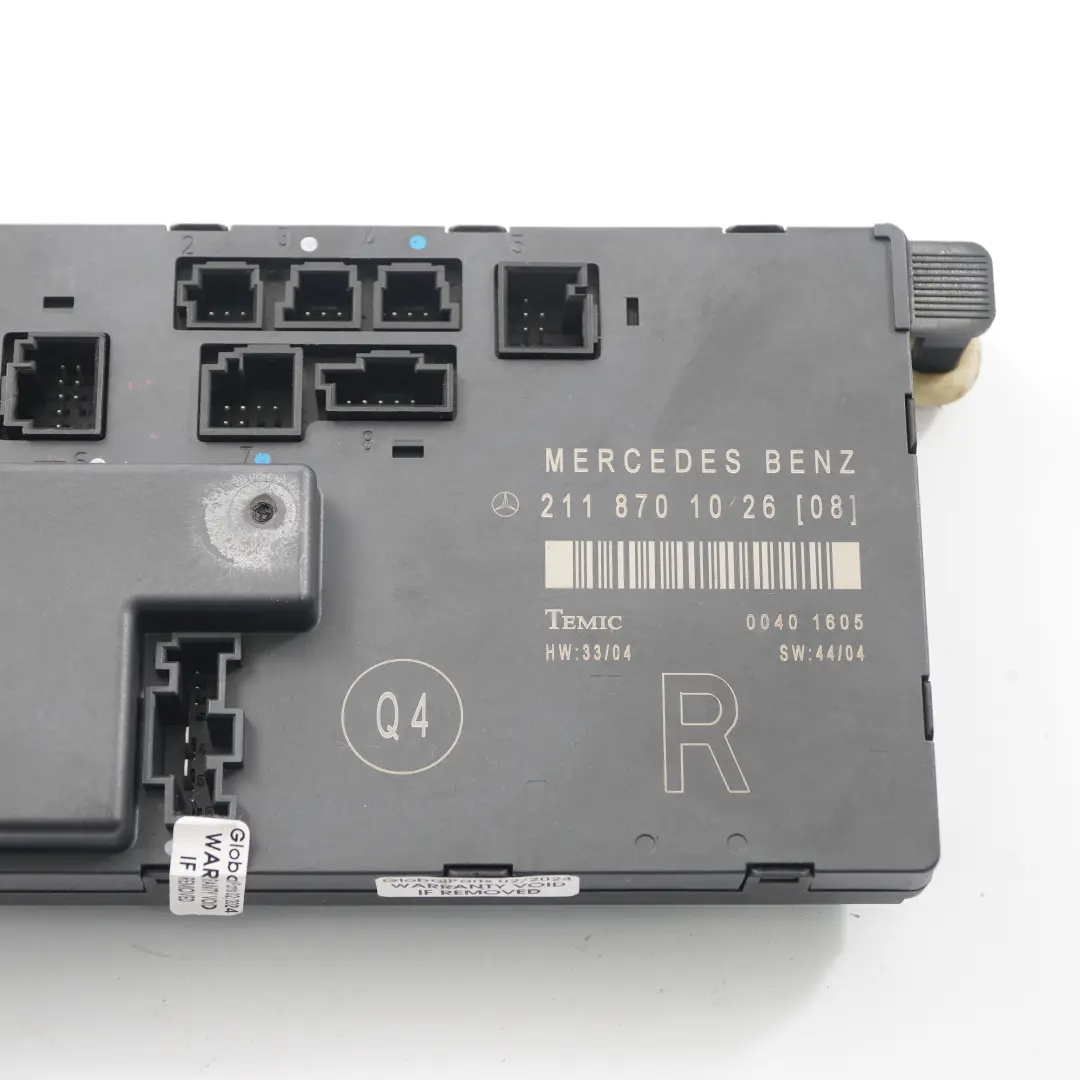 Mercedes W211 Door Module Front Right O/S Control Unit ECU - SKU A2118701026 - Part number A2118701026
