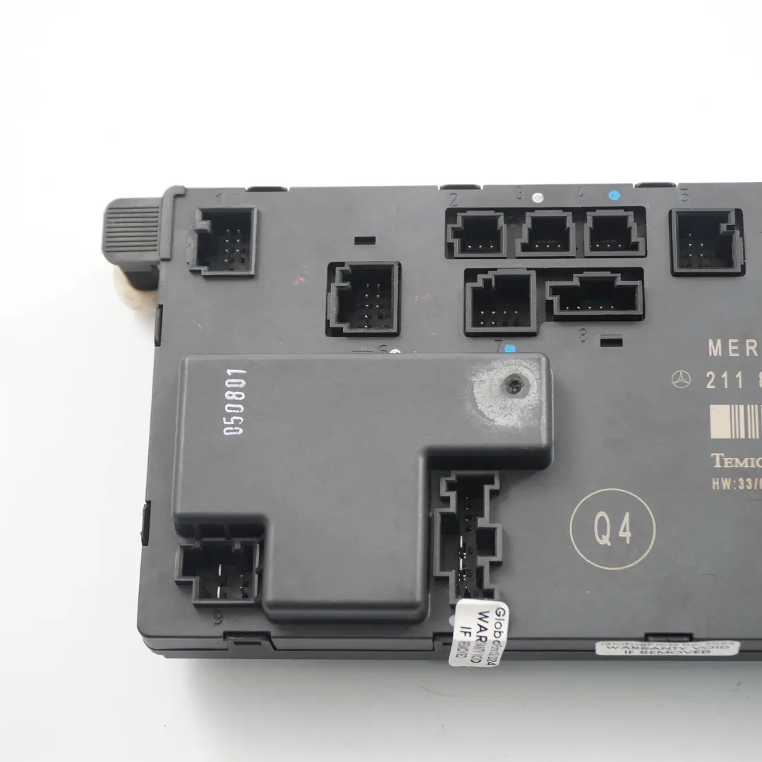 Módulo Puerta Delantera Derecha Unidad Control ECU para Mercedes W211 con número de pieza A2118701026 Mercedes W211 Módulo Puerta Delantera Derecha Unidad Control ECU - SKU A2118701026 - Número de pieza A2118701026
