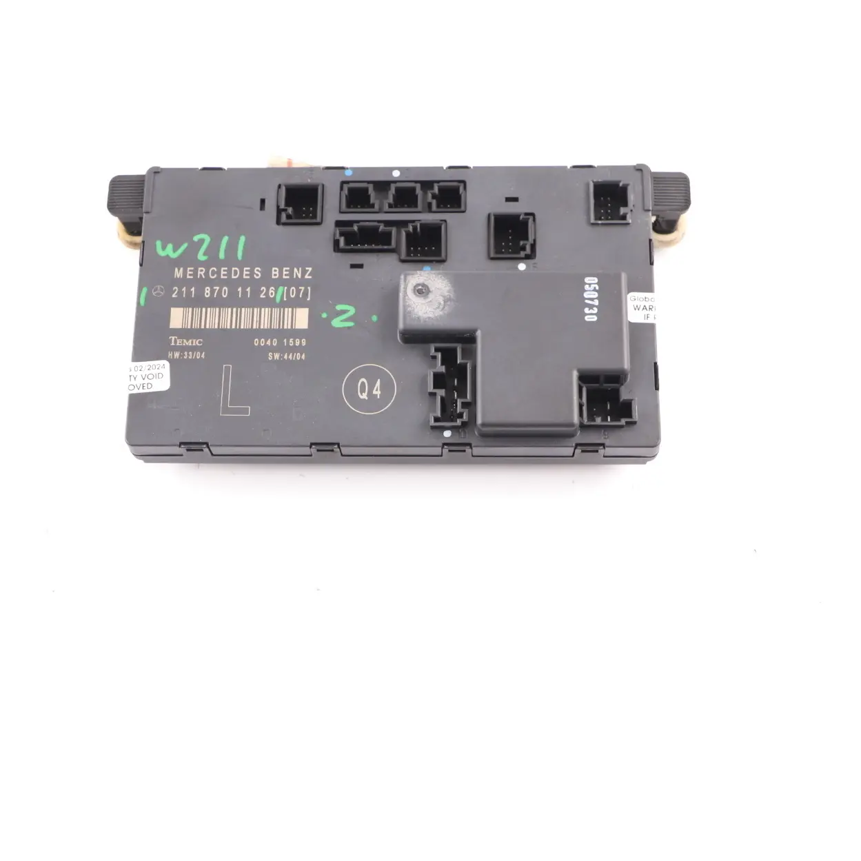 Mercedes W211 Porte Avant Gauche Module de Contrôle A2118701126