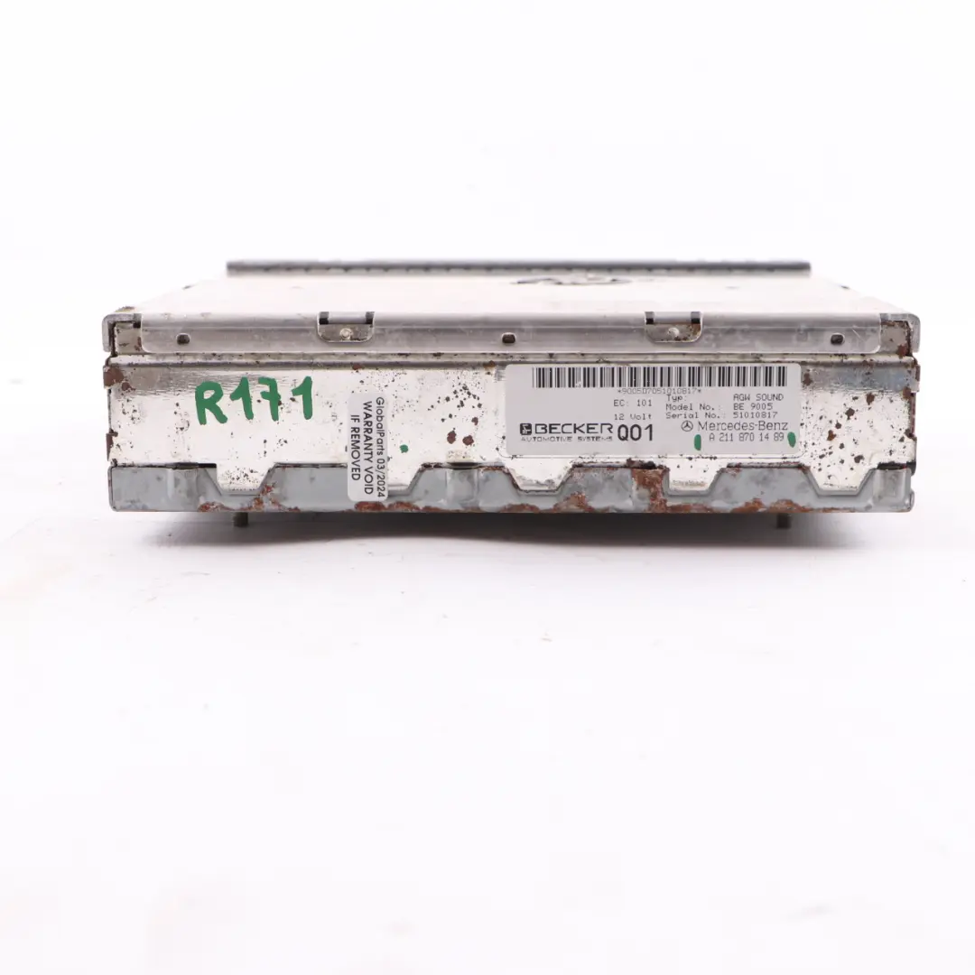  Audio Amplifier Mercedes R171 W211 C219 Sound Harman Kardon Module - SKU A2118701489 - Part number A2118701489