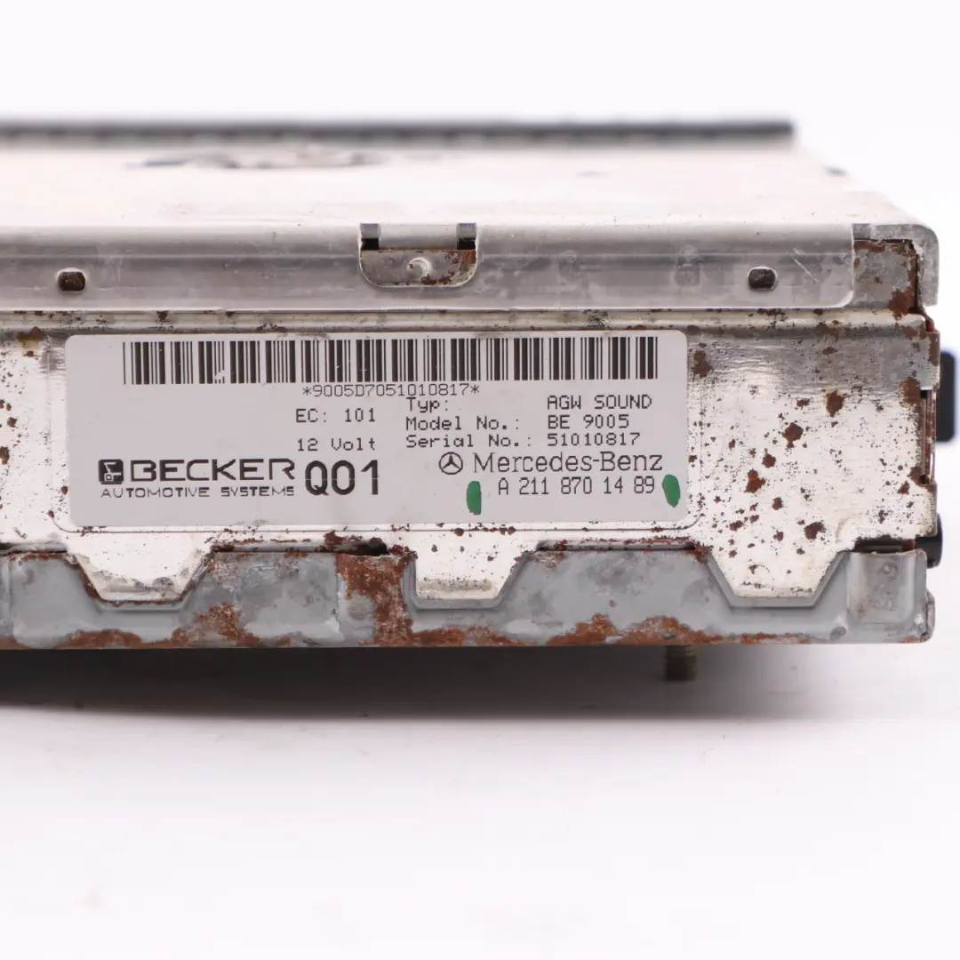  Audio Amplifier Mercedes R171 W211 C219 Sound Harman Kardon Module - SKU A2118701489 - Part number A2118701489