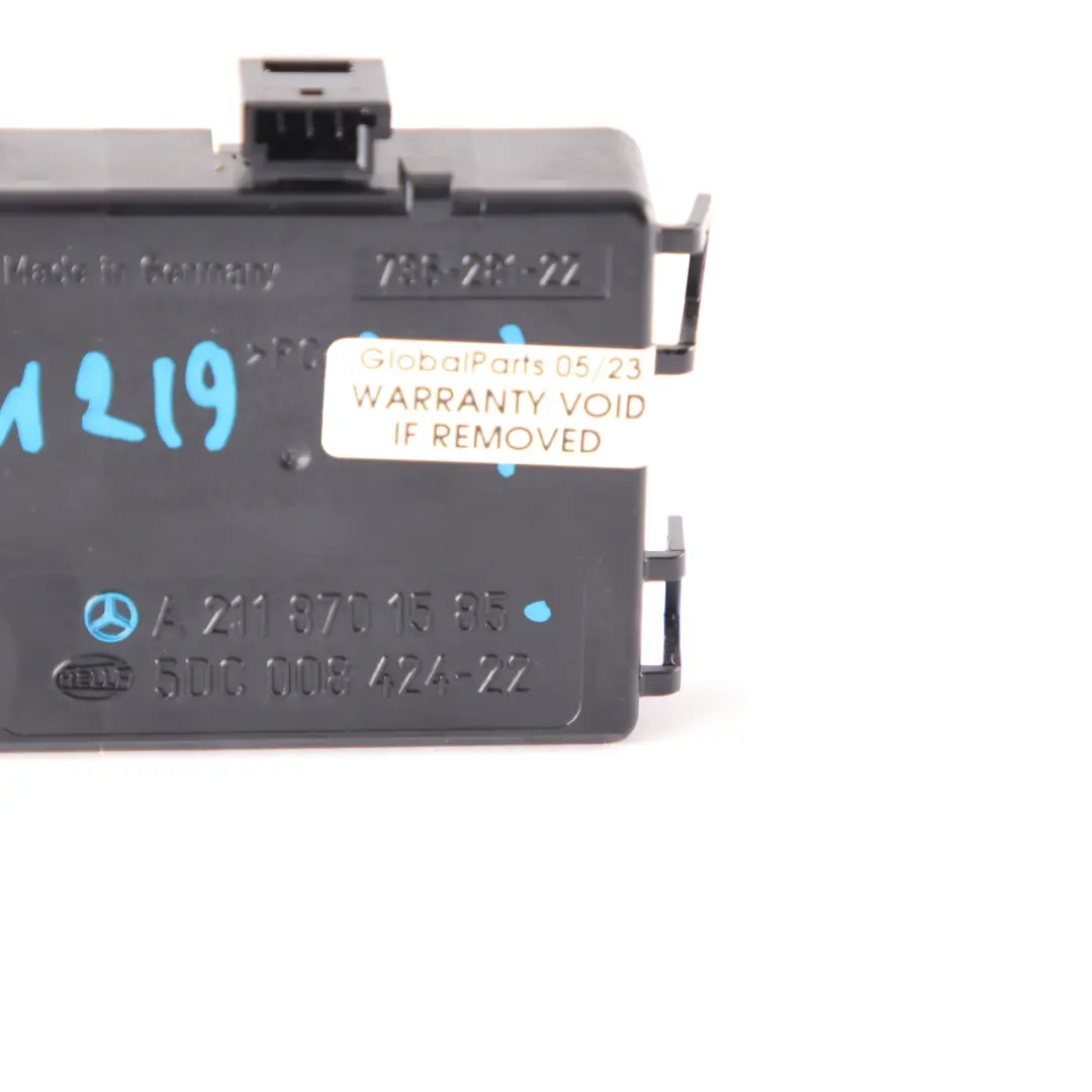  Sensor lluvia Mercedes W211 W219 Módulo unidad de control parabrisas - SKU A2118701585 - Número de pieza A2118701585