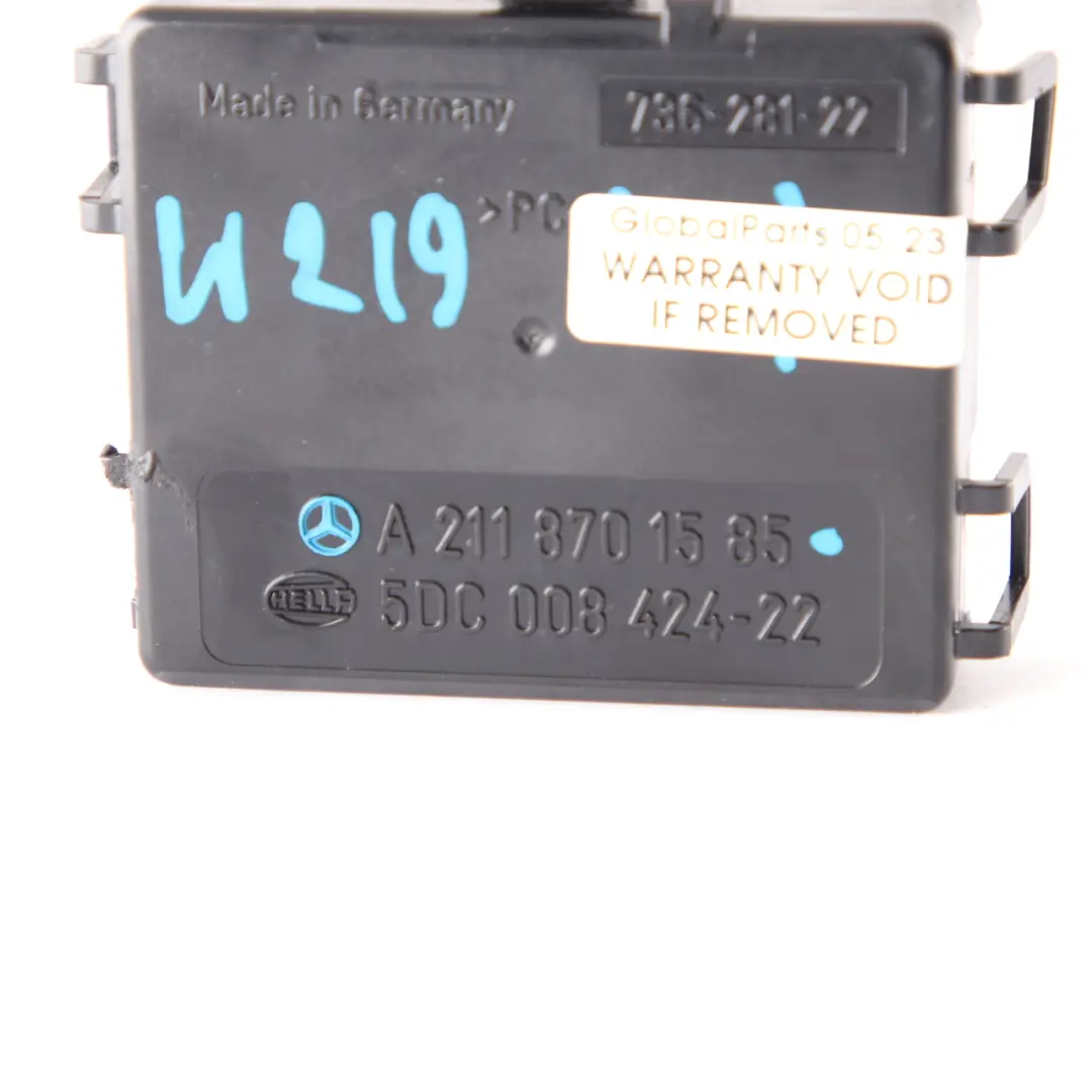Regensensor Mercedes W211 W219 Windschutzscheibensteuergerät Modul für mit Teilenummer A2118701585 Regensensor Mercedes W211 W219 Windschutzscheibensteuergerät Modul - SKU A2118701585 - Teilenummer A2118701585