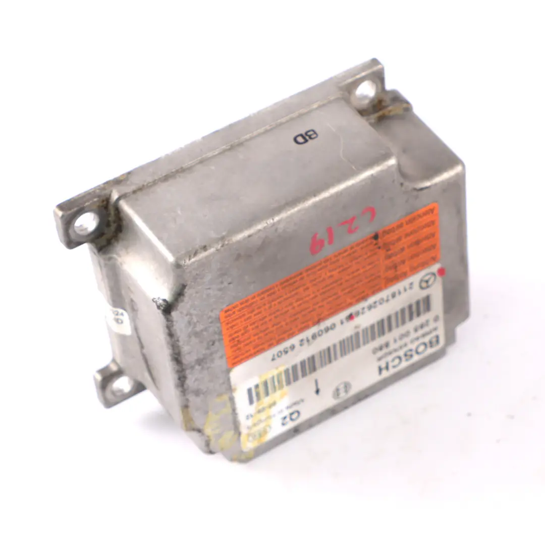 Moduł Poduszki Powietrznej Airbag ECU do Mercedes W211 CLS C219 o numerze A2118702626 Mercedes W211 CLS C219 Moduł Poduszki Powietrznej Airbag ECU - SKU A2118702626 - Numer Części A2118702626