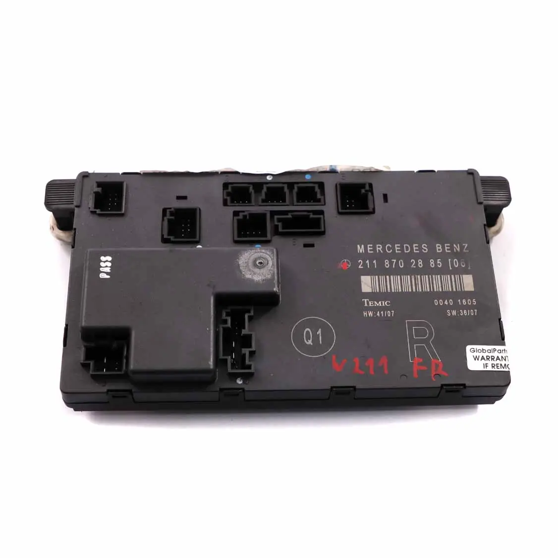 Mercedes W211 Modulo porta anteriore destra Unità controllo ECU A2118702885