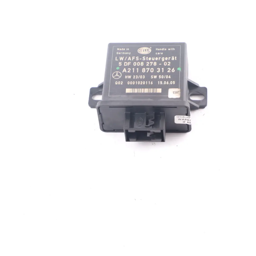  Headlight Module Mercedes C209 W211 CLS C219 Level Control Unit ECU - SKU A2118703126 - Part number A2118703126