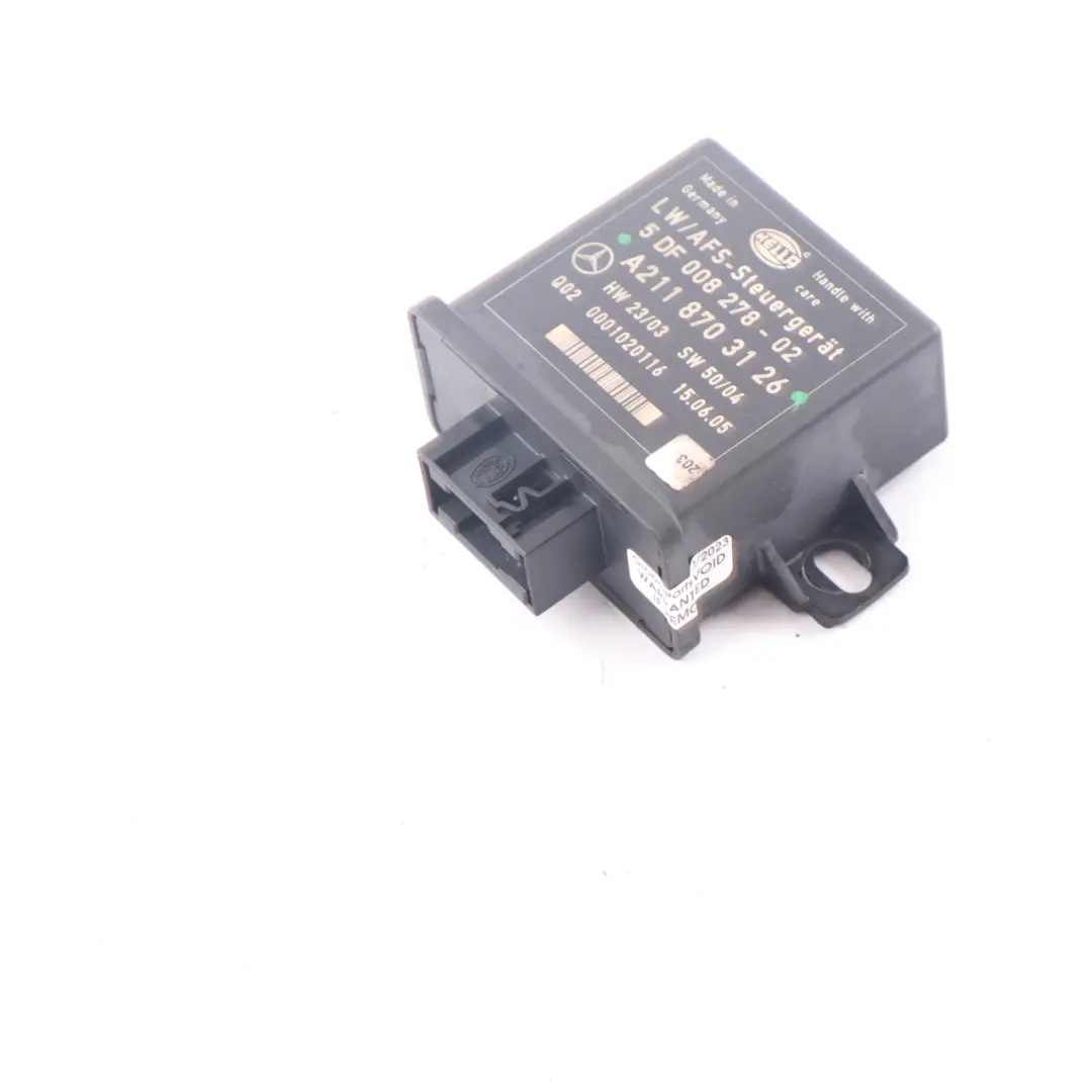  Headlight Module Mercedes C209 W211 CLS C219 Level Control Unit ECU - SKU A2118703126 - Part number A2118703126