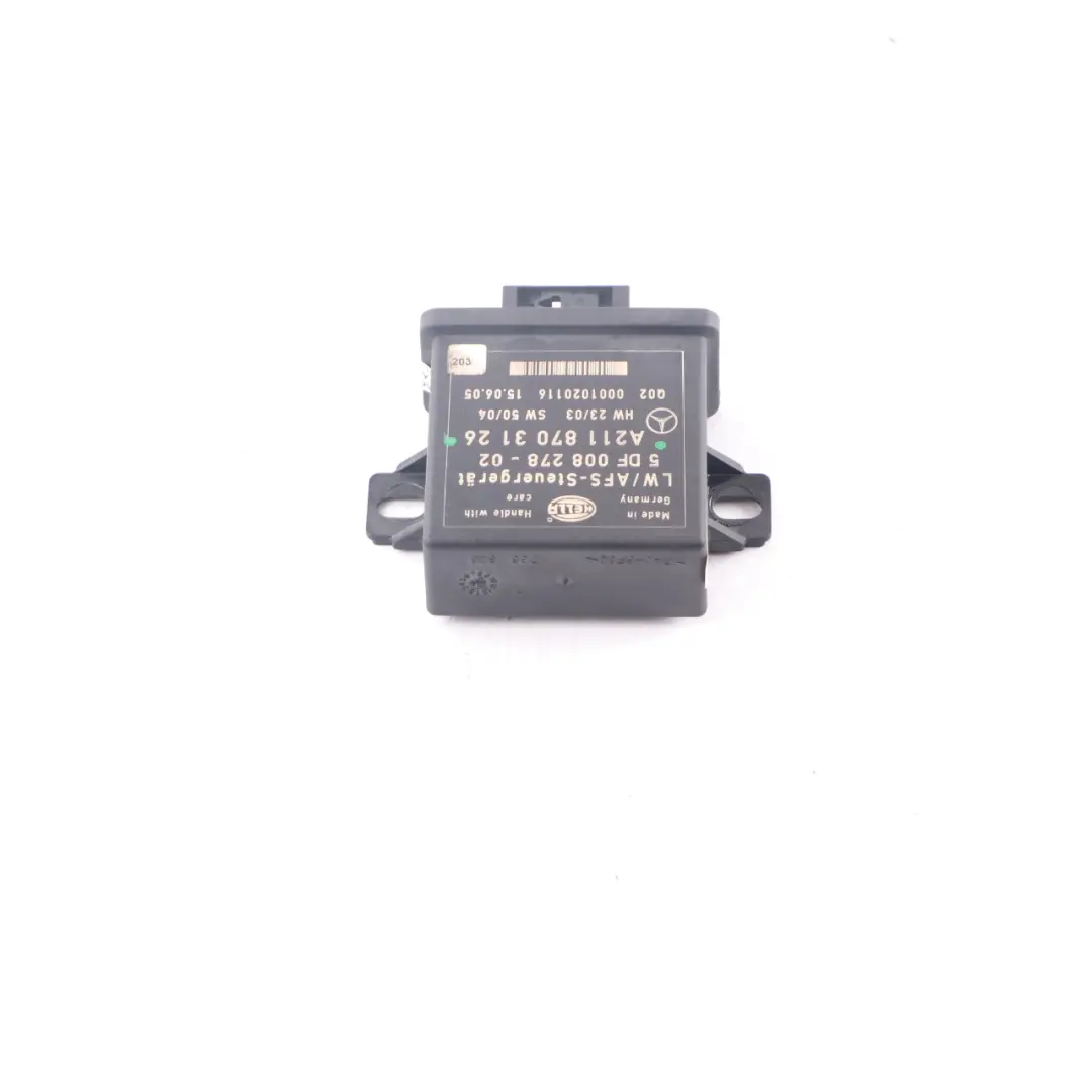  Schein Werfer Modul Mercedes W211 CLS C219 Niveausteuer Gerät ECU - SKU A2118703126 - Teilenummer A2118703126