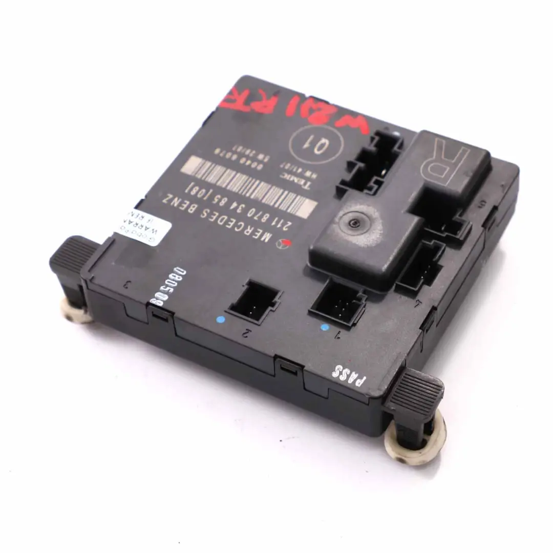 Module de porte arrière droite Control Unit ECU pour Mercedes W211 à propos du numéro de pièce A2118703485 Mercedes W211 Module de porte arrière droite Control Unit ECU - SKU A2118703485 - Numéro de pièce A2118703485