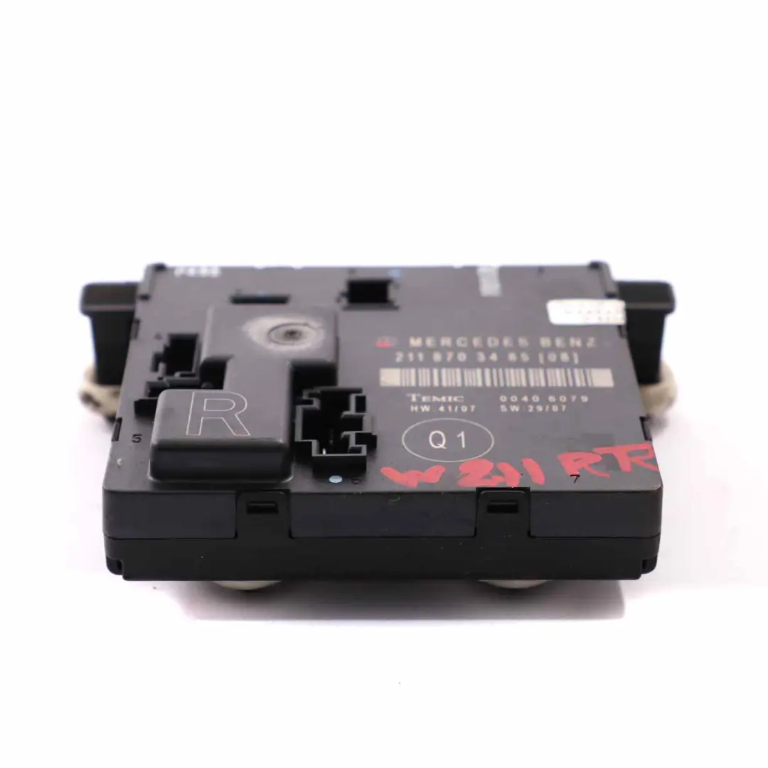 Module de porte arrière droite Control Unit ECU pour Mercedes W211 à propos du numéro de pièce A2118703485 Mercedes W211 Module de porte arrière droite Control Unit ECU - SKU A2118703485 - Numéro de pièce A2118703485