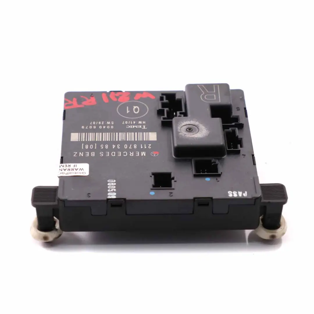 Mercedes W211 Module de porte arrière droite Control Unit ECU - SKU A2118703485 - Numéro de pièce A2118703485