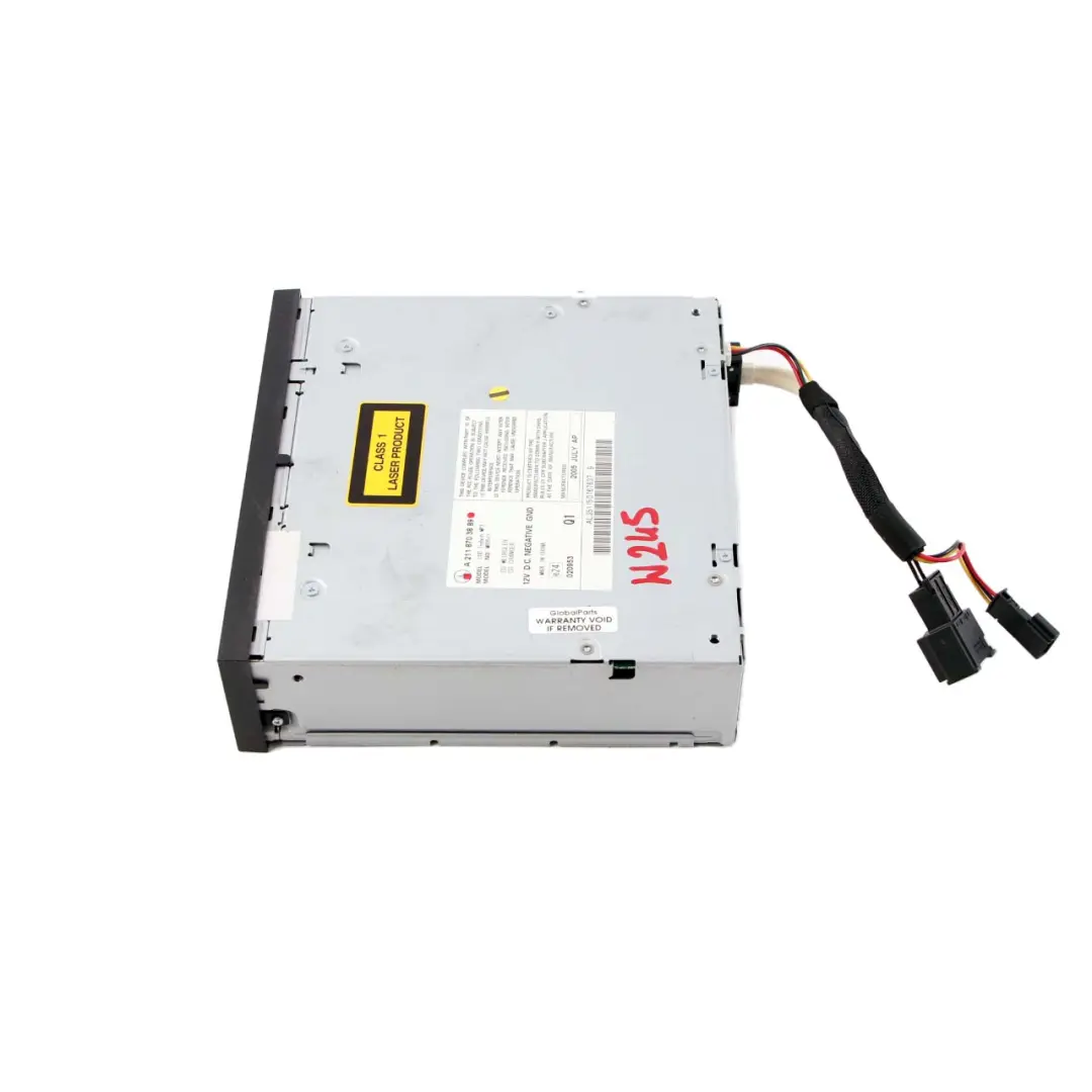 Disc CD Changer Player to Mercedes W164 W169 W211 W245 W906 6 with Part number A2118703889 Mercedes W164 W169 W211 W245 W906 6 Disc CD Changer Player - SKU A2118703889 - Part number A2118703889