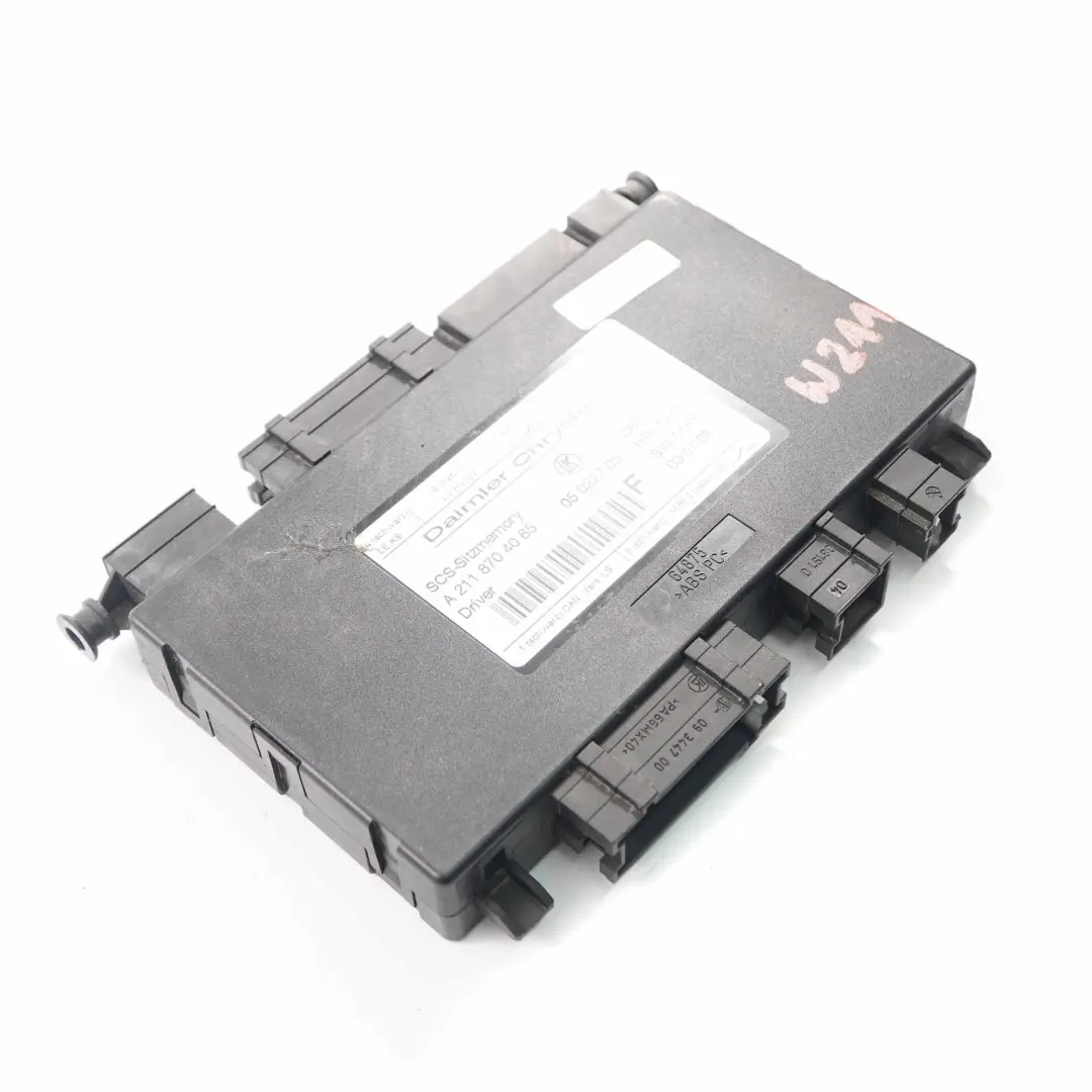 Module de siège Unité de contrôle avant pour Mercedes W203 W211 à propos du numéro de pièce A2118704085 Mercedes W203 W211 Module de siège Unité de contrôle avant - SKU A2118704085 - Numéro de pièce A2118704085