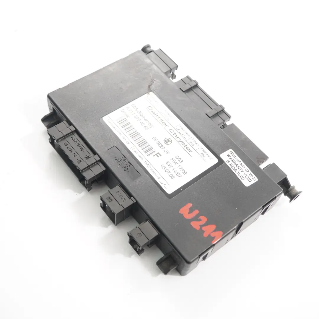 Module de siège Unité de contrôle avant pour Mercedes W203 W211 à propos du numéro de pièce A2118704085 Mercedes W203 W211 Module de siège Unité de contrôle avant - SKU A2118704085 - Numéro de pièce A2118704085