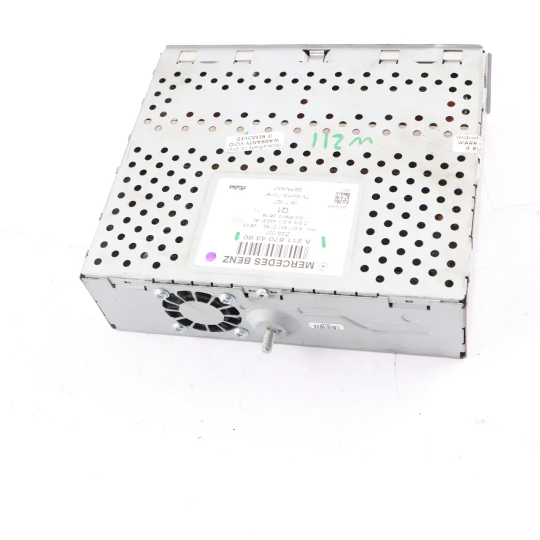 Tuner Video Steuergerät Modul für Mercedes ML W164 W211 CLS C219 TV mit Teilenummer A2118704390 Mercedes ML W164 W211 CLS C219 TV Tuner Video Steuergerät Modul - SKU A2118704390 - Teilenummer A2118704390