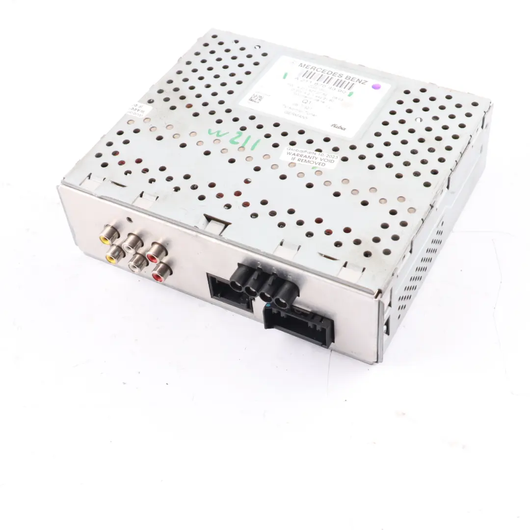 Tuner Video Steuergerät Modul für Mercedes ML W164 W211 CLS C219 TV mit Teilenummer A2118704390 Mercedes ML W164 W211 CLS C219 TV Tuner Video Steuergerät Modul - SKU A2118704390 - Teilenummer A2118704390