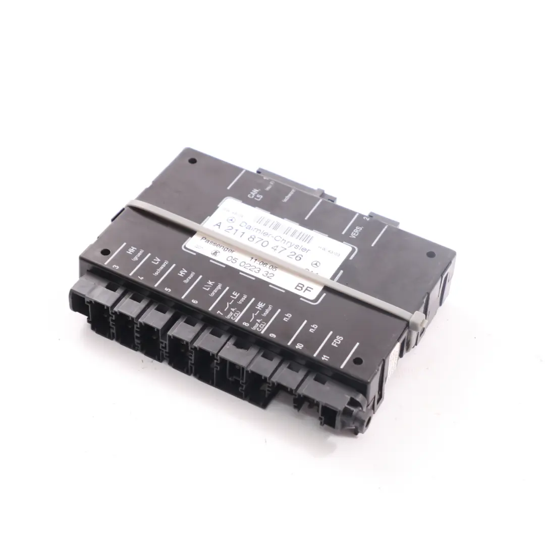  Module siège Mercedes W203 CLK W209 W211 Unité mémoire frontale - SKU A2118704726 - Numéro de pièce A2118704726