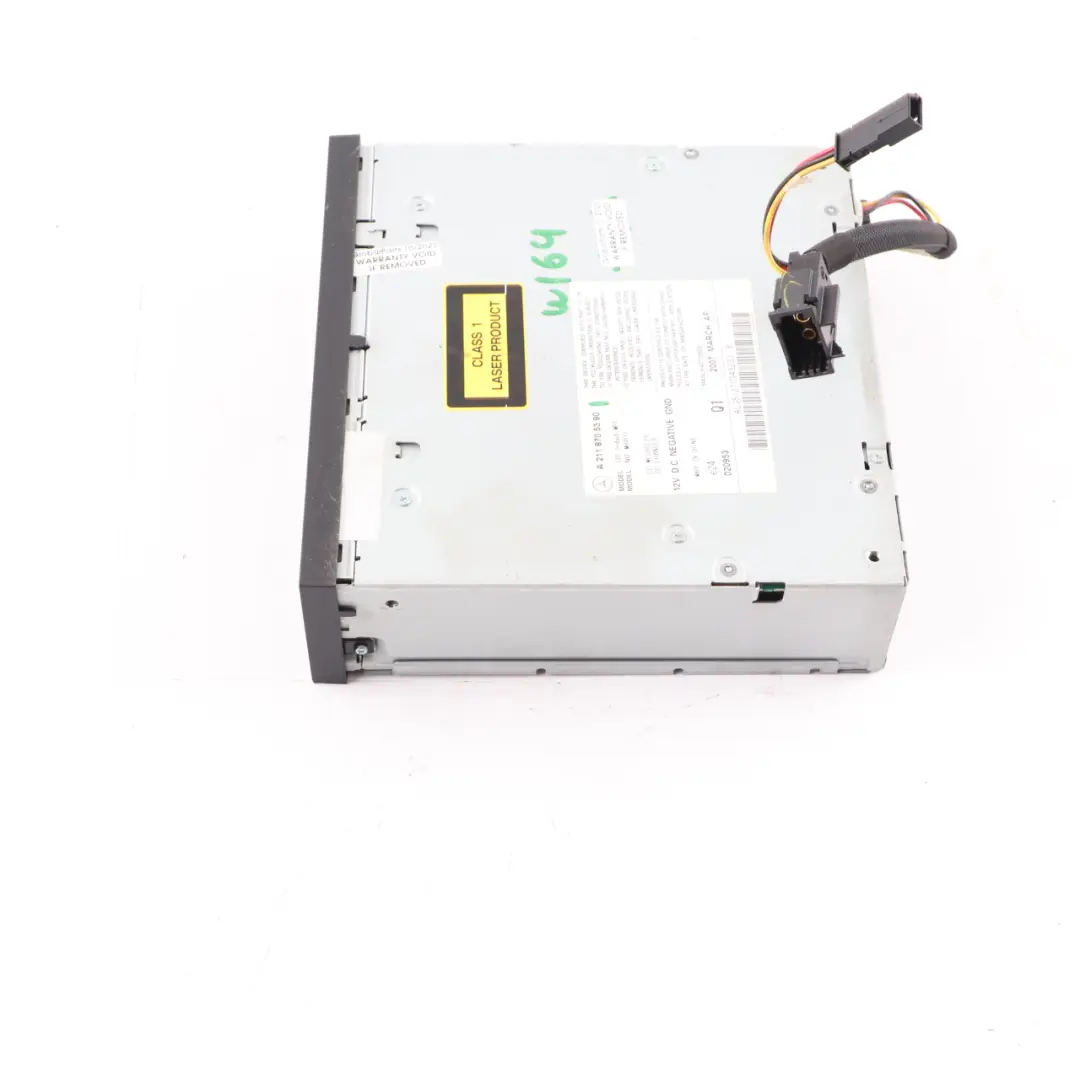 Changer 6 Disc Player Unit to Mercedes ML W164 SLK R171 W211 C219 CD with Part number A2118705390 Mercedes ML W164 SLK R171 W211 C219 CD Changer 6 Disc Player Unit - SKU A2118705390 - Part number A2118705390