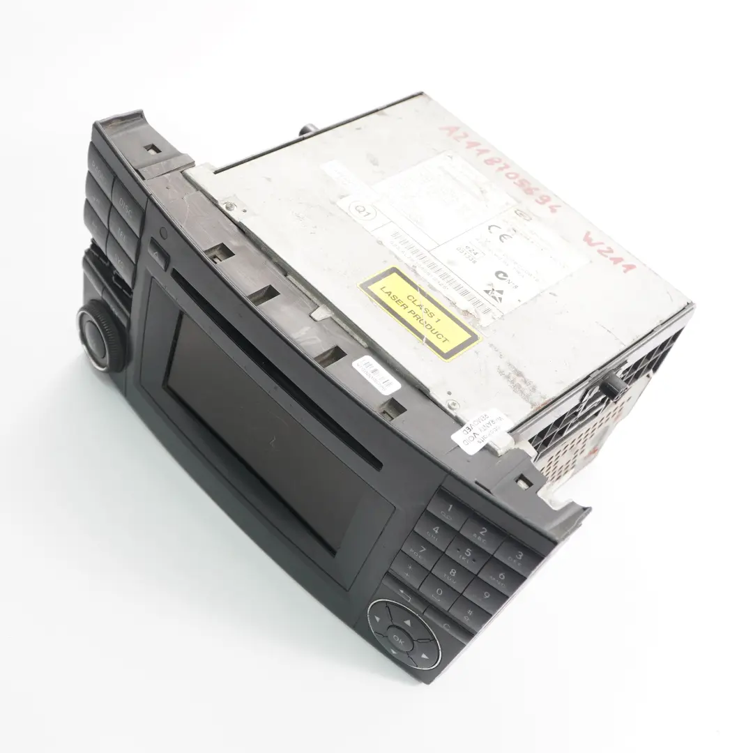 Mercedes W211 Radio Head Unit CD Audio Player Control Unit - SKU A2118705694 - Part number A2118705694