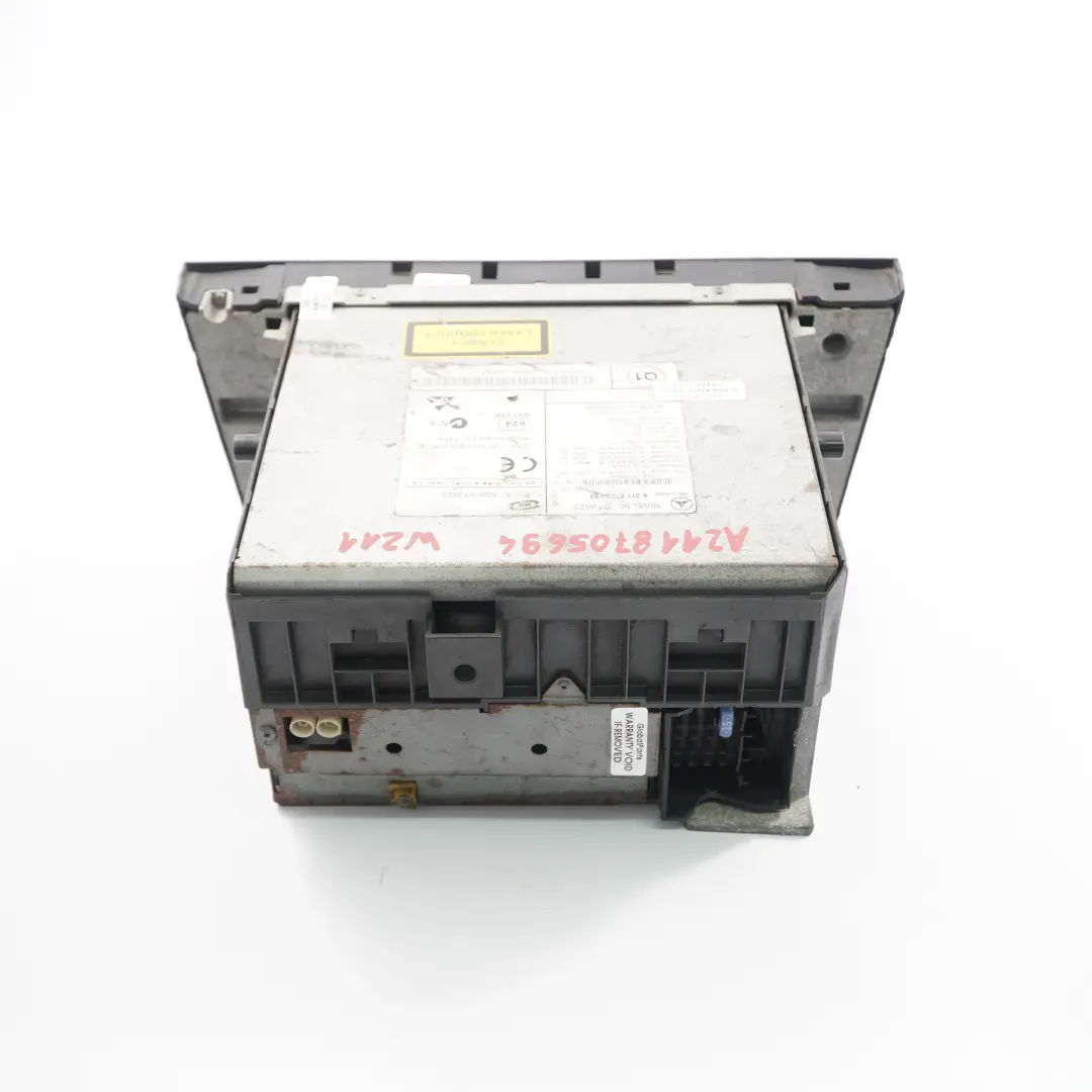 Mercedes W211 Radio Unidad Principal CD Reproductor de Audio - SKU A2118705694 - Número de pieza A2118705694