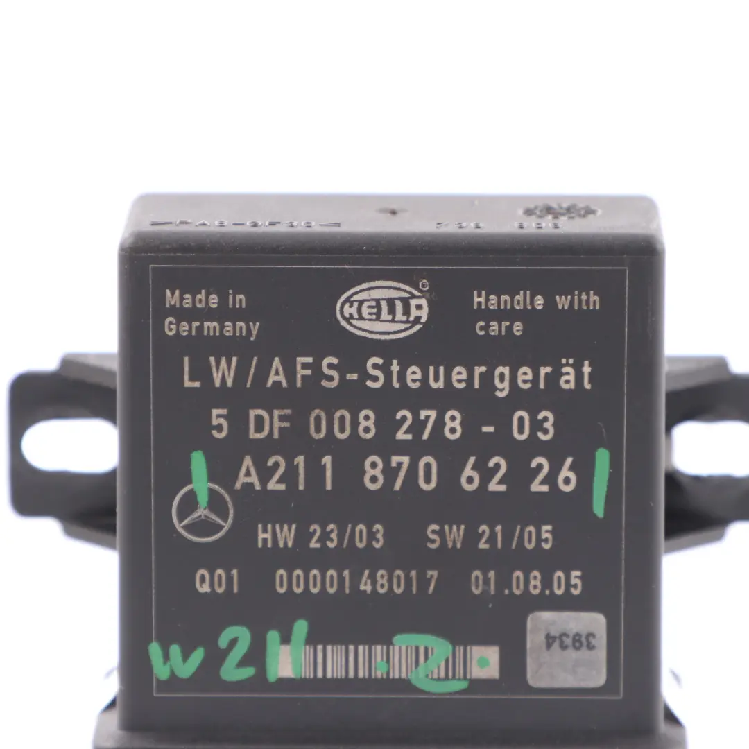Modulo fari Mercedes W164 C209 W211 Unità controllo sensore livello per con numero di parte A2118706226 Modulo fari Mercedes W164 C209 W211 Unità controllo sensore livello - SKU A2118706226 - Numero di parte A2118706226
