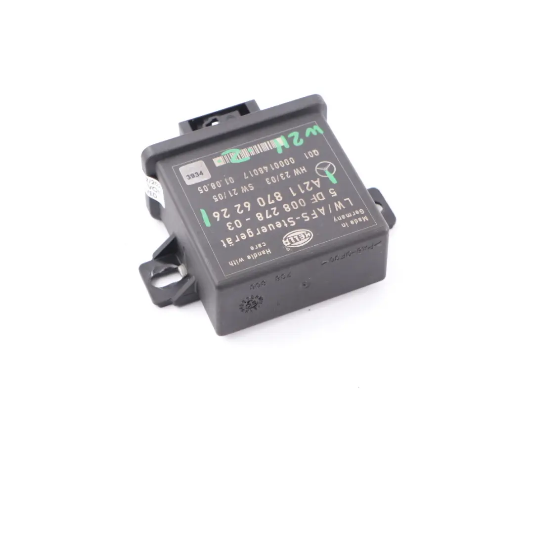 Module phares Mercedes W164 C209 W211 Level Sensor Control Unit pour à propos du numéro de pièce A2118706226 Module phares Mercedes W164 C209 W211 Level Sensor Control Unit - SKU A2118706226 - Numéro de pièce A2118706226