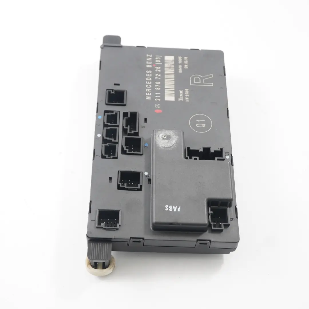 Modulo porta anteriore destra Unità di controllo ECU per Mercedes W211 con numero di parte A2118707226 Mercedes W211 Modulo porta anteriore destra Unità di controllo ECU - SKU A2118707226 - Numero di parte A2118707226