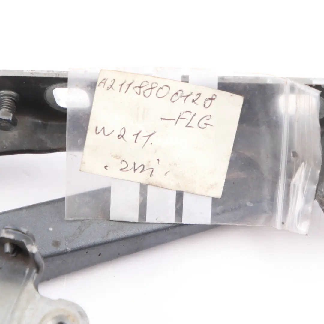 Bonnet Hinge Mercedes W211 CLS C219 Left N/S Hood Flint Grey 368 to with Part number A2118800128 Bonnet Hinge Mercedes W211 CLS C219 Left N/S Hood Flint Grey 368 - SKU A2118800128-FLG - Part number A2118800128