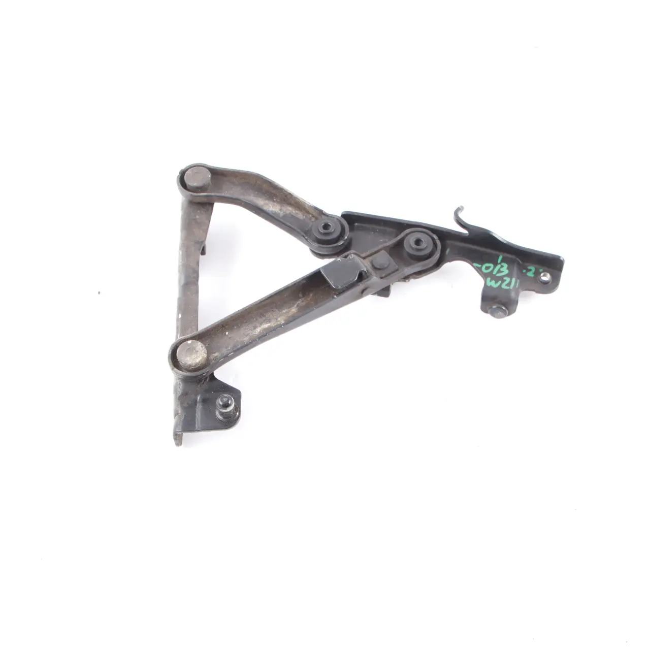 Mercedes W211 W220 Cerniera Cofano Sinistro Nero Ossidiana 197 A2118800128