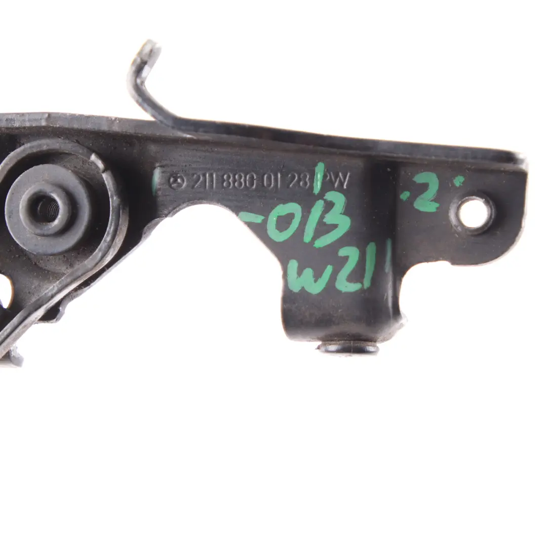 Mercedes W211 W220 Hinge Left Bonnet Obsidian Black 197 - SKU A2118800128-OB - Part number A2118800128