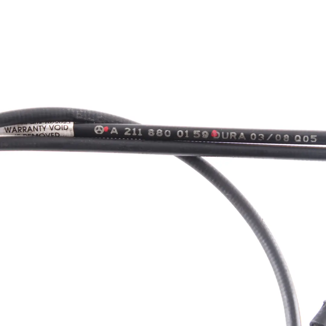 Mercedes S211 W211 Bonnet Hood Lock Release Cable - SKU A2118800159 - Part number A2118800159