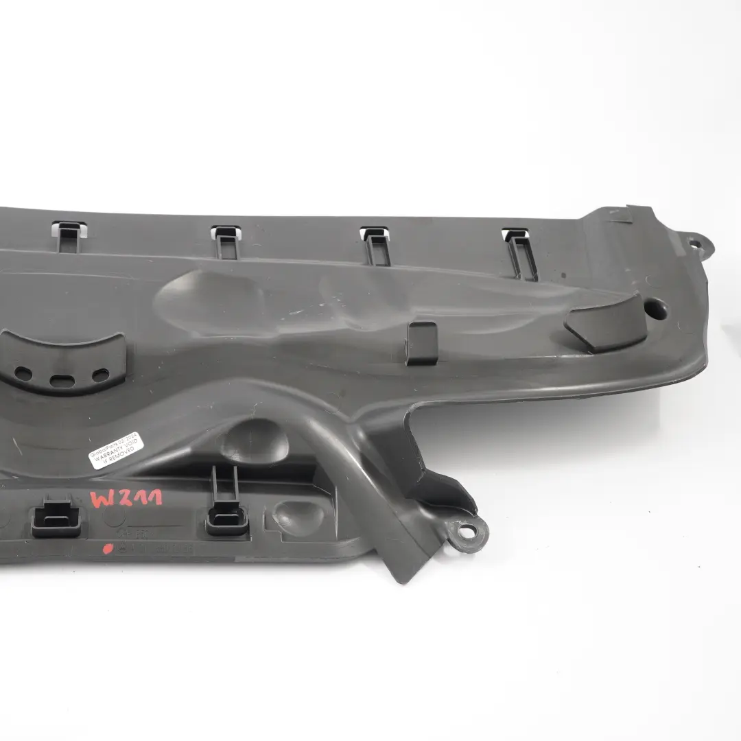 Mercedes W211 CLS C219 Capó Conducto de Aire Baffle Deflector Canal - SKU A2118800236 - Número de pieza A2118800236