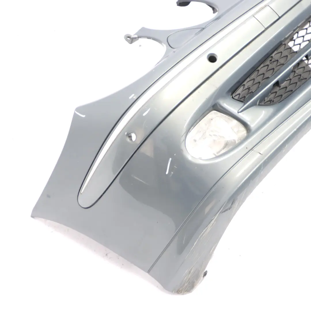 Mercedes W211 Front Bumper Trim Panel Perlite Grey Metallic - 747 - SKU A2118800240-PGR - Part number A2118800240