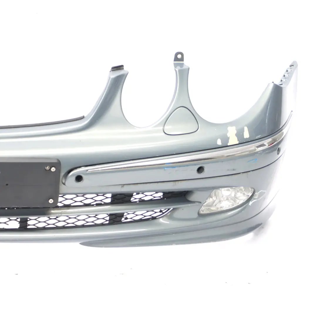 Mercedes W211 Front Bumper Trim Panel Perlite Grey Metallic - 747 - SKU A2118800240-PGR - Part number A2118800240