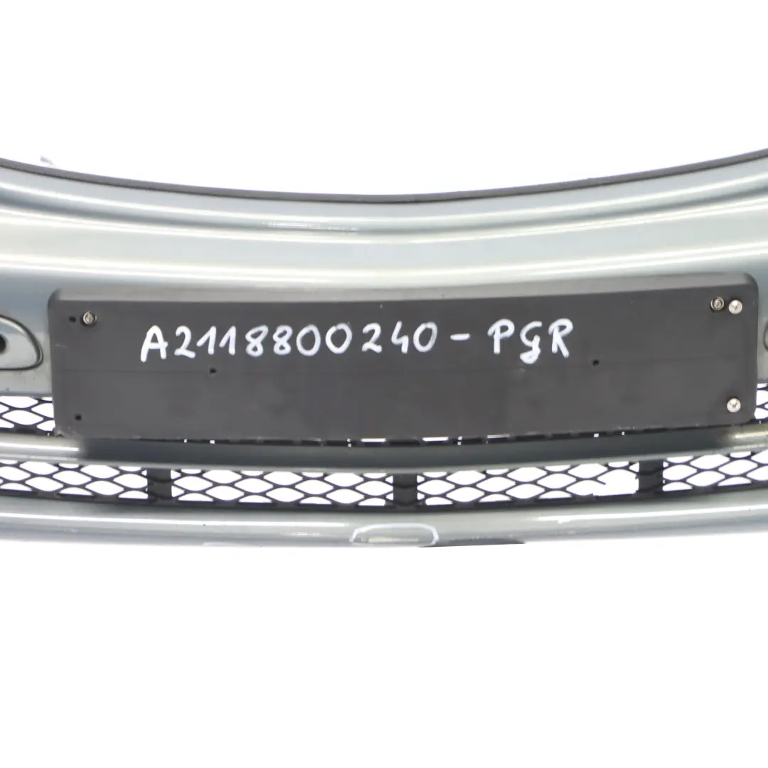 Mercedes W211 Zderzak Przedni Perlite Grey Szary Metalik - 747 - SKU A2118800240-PGR - Numer Części A2118800240