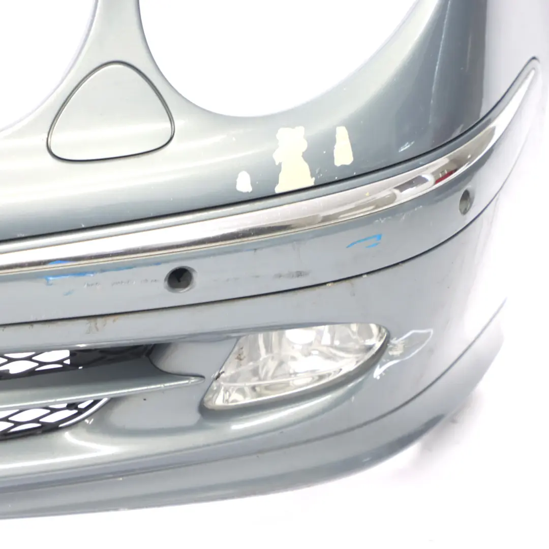 Mercedes W211 Front Bumper Trim Panel Perlite Grey Metallic - 747 - SKU A2118800240-PGR - Part number A2118800240