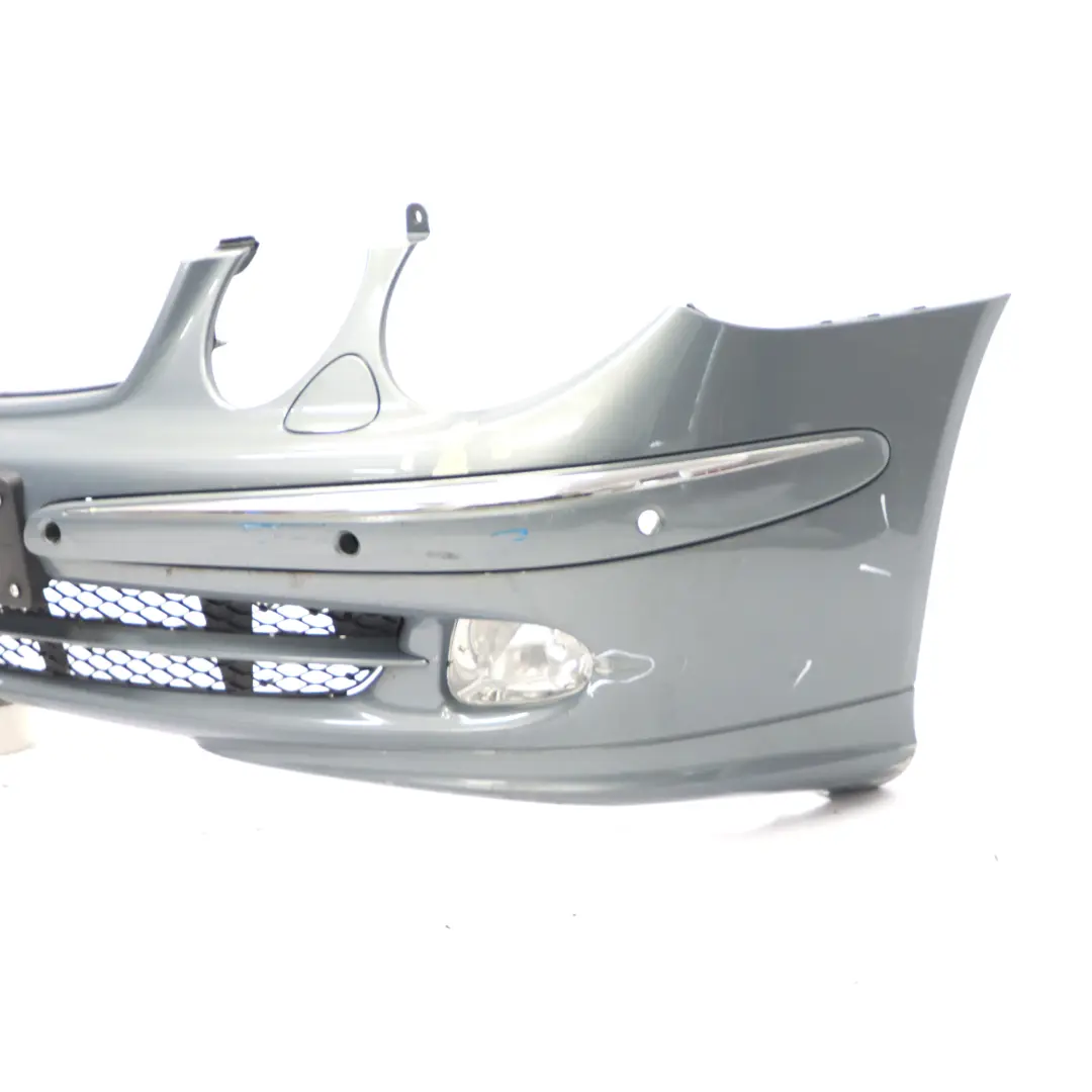 Front Bumper Trim Panel Perlite Grey Metallic - 747 to Mercedes W211 with Part number A2118800240 Mercedes W211 Front Bumper Trim Panel Perlite Grey Metallic - 747 - SKU A2118800240-PGR - Part number A2118800240