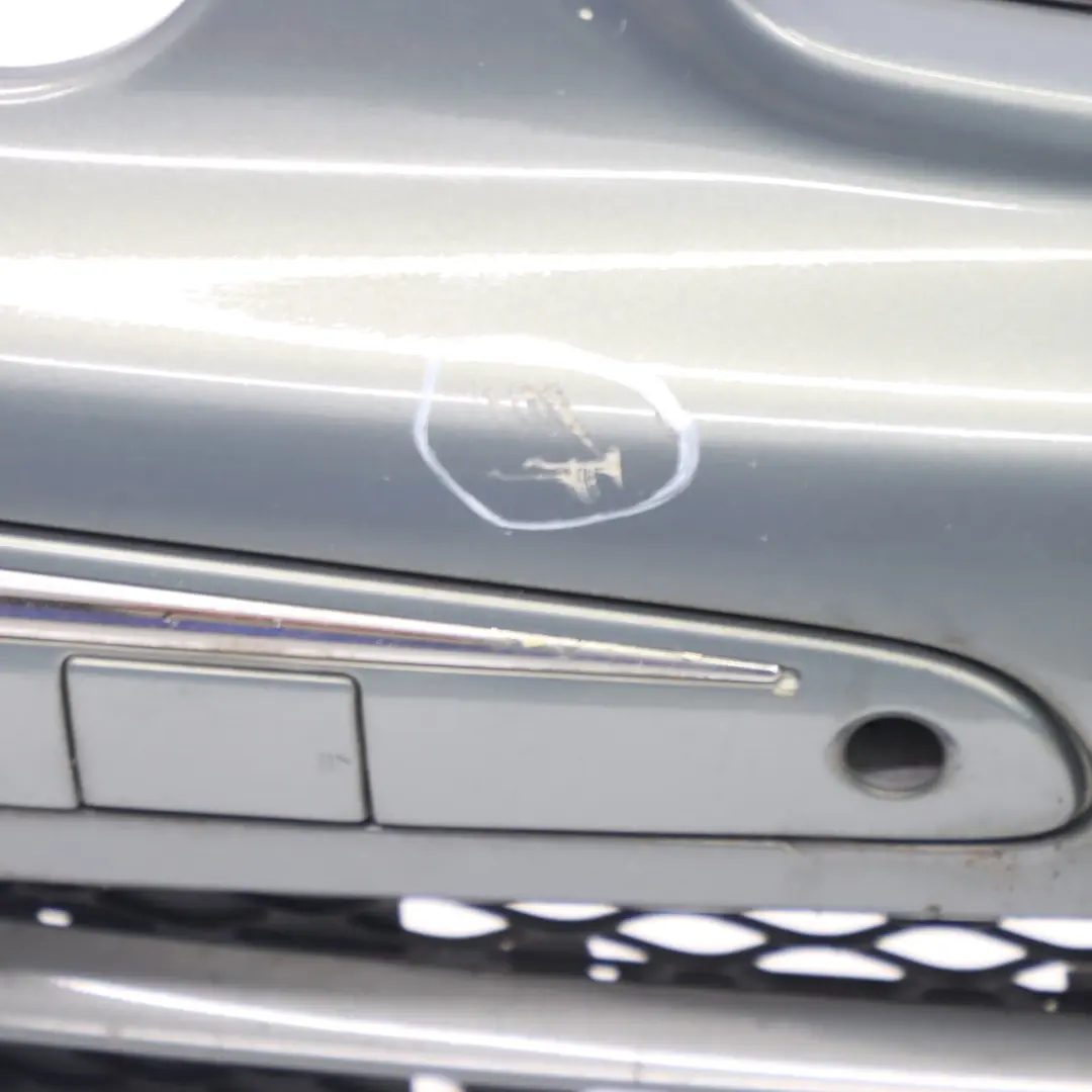 Mercedes W211 Front Bumper Trim Panel Perlite Grey Metallic - 747 - SKU A2118800240-PGR - Part number A2118800240