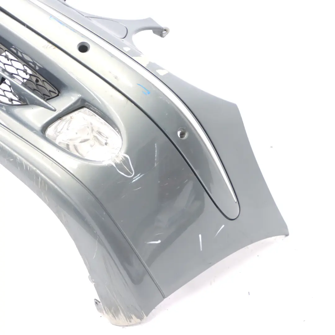 Mercedes W211 Front Bumper Trim Panel Perlite Grey Metallic - 747 - SKU A2118800240-PGR - Part number A2118800240