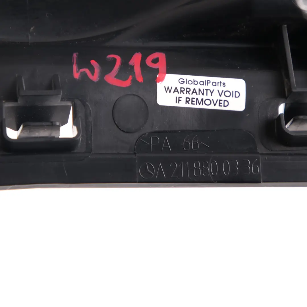 Deflector aire radiador Mercedes W211 W219 Conduct Guía Carenad Pane para con número de pieza A2118800336 Deflector aire radiador Mercedes W211 W219 Conduct Guía Carenad Pane - SKU A2118800336 - Número de pieza A2118800336