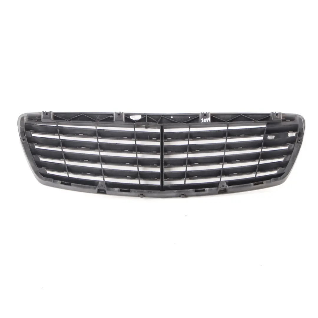 Front Grille Mercedes W211 Front Bumper Grille Cover Central to with Part number A2118800383 Front Grille Mercedes W211 Front Bumper Grille Cover Central - SKU A2118800383 - Part number A2118800383